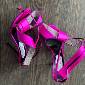 Area x Servio Rossi Swarovski Bow Sandal